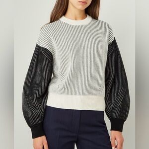 Kenzo 100% Wool Fisherman Crewneck Mouline Sweater Women’s M